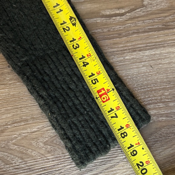 Vince Wool Blend Pullover Mock Neck Hunter Sweater, Size: M - Picture 13 of 13